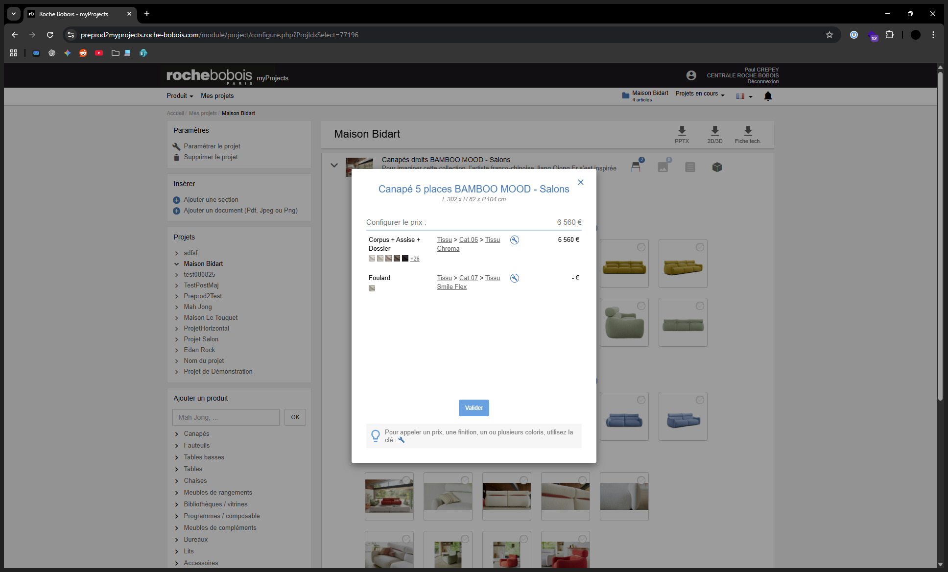 Step #11: Cliquez sur « Valider »Répétez ces mêmes étapes.