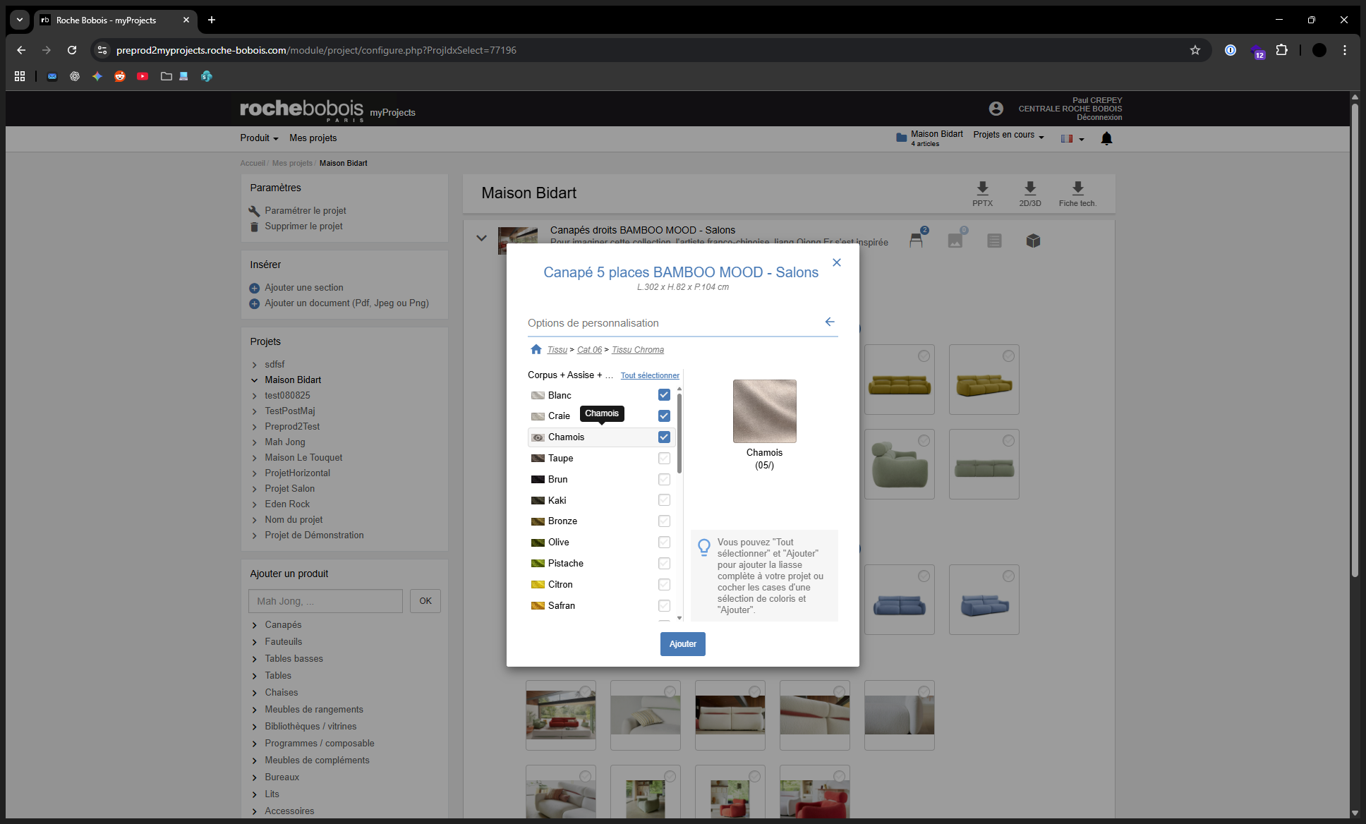Step #8: Ou sélectionner l'ensemble de la planche en cliquant sur « Tout sélectionner ».
