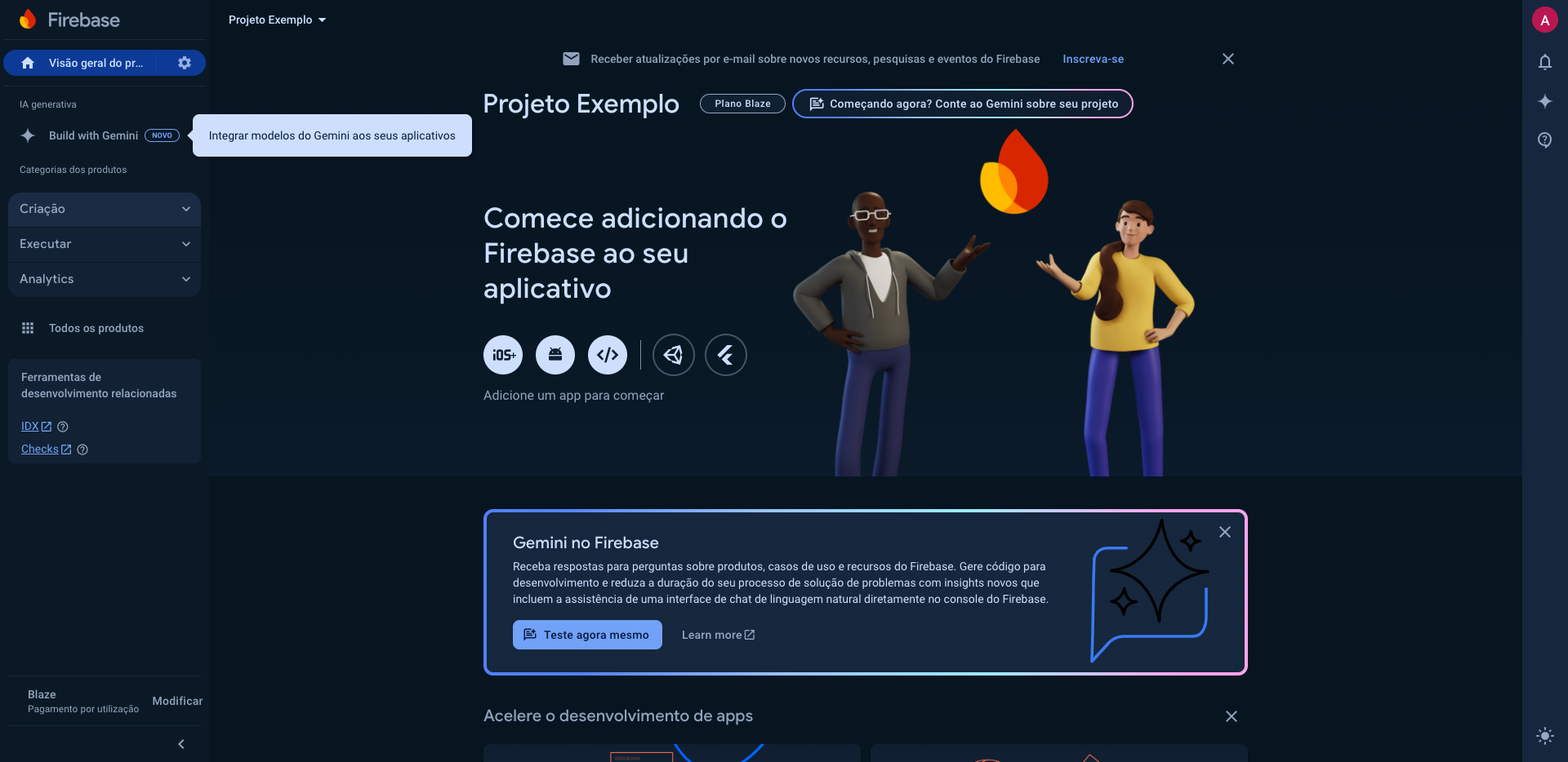Step #11: Clique em "Criação"