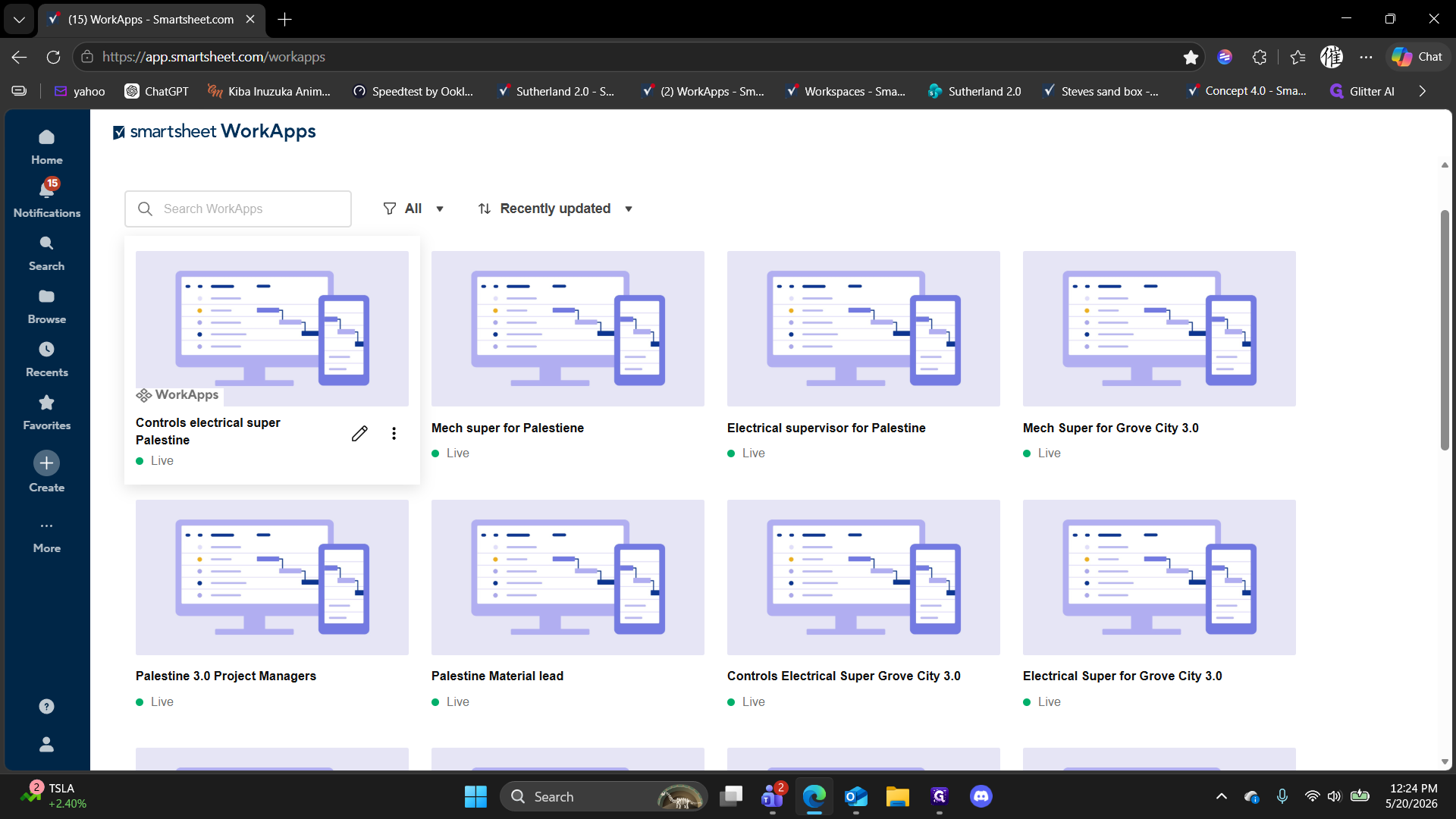 Step #3: Click the card for your project's application, such as Controls electrical.