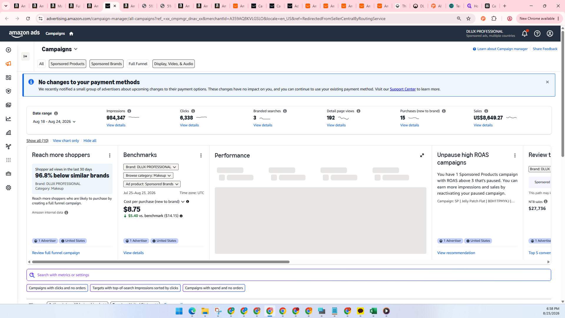 Step #2: Click the sidebar expand button to open navigation options.