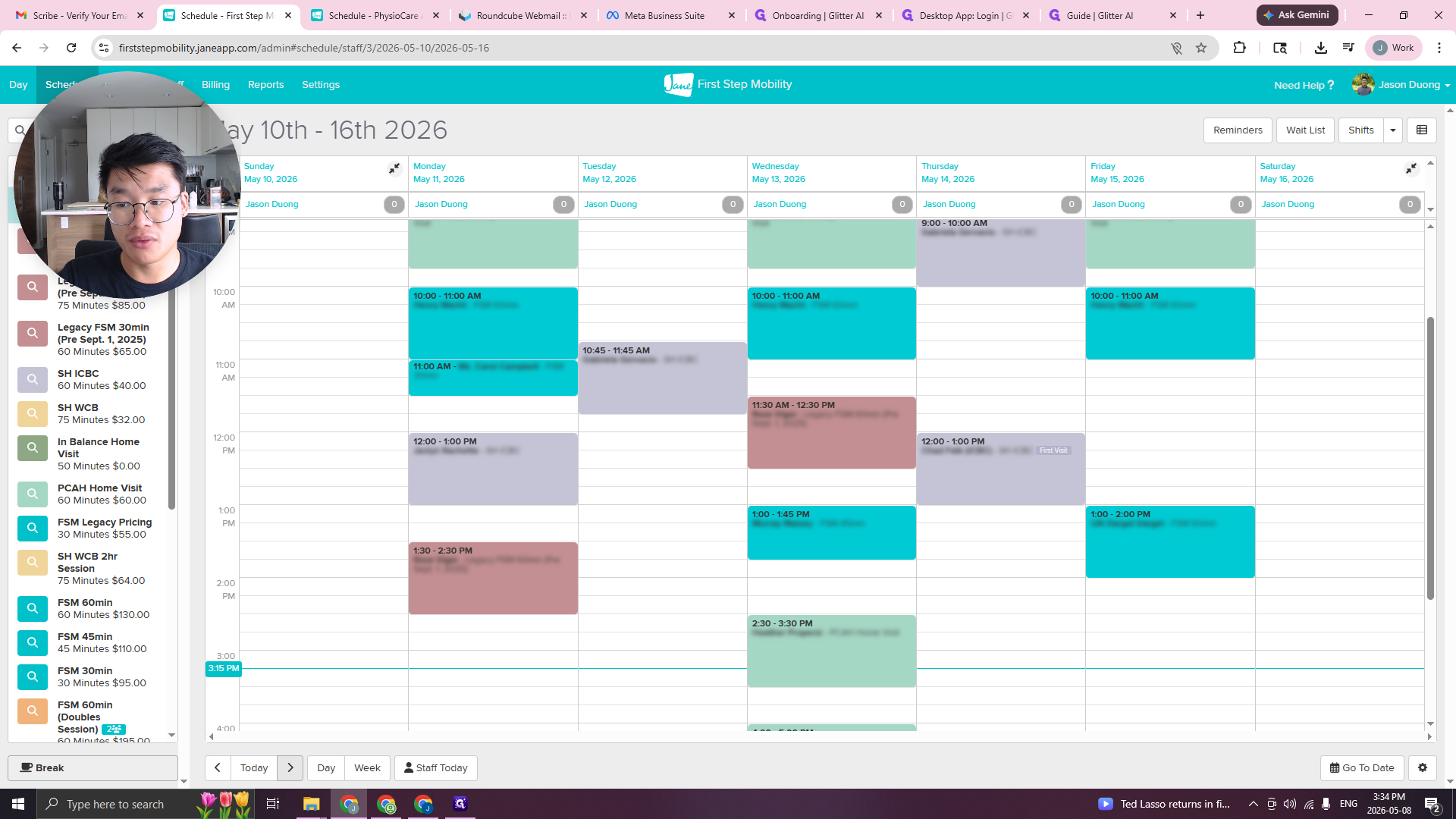 Step #2: Select an open time slot on your schedule where you are willing to accept new clients.