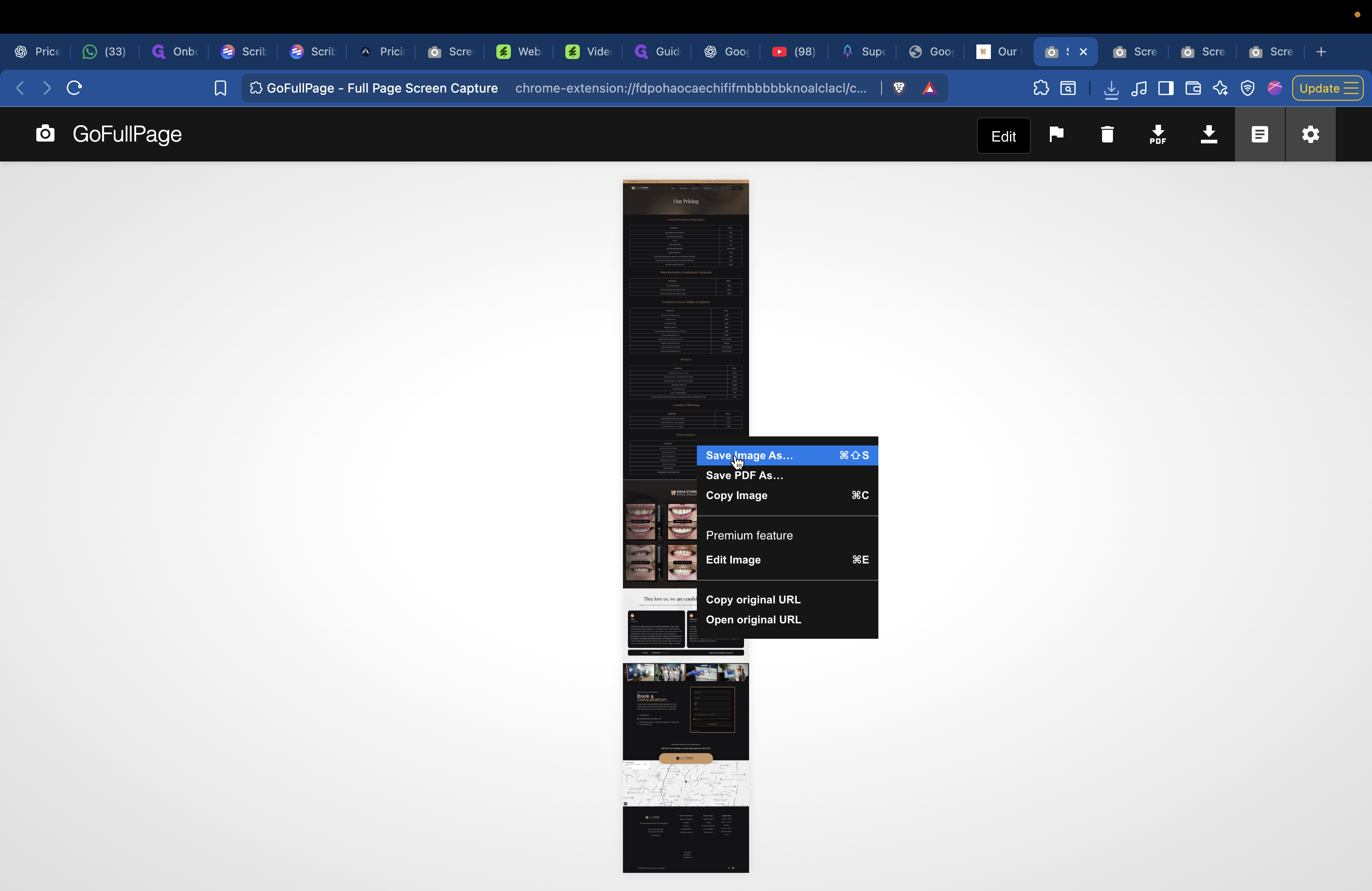 Step #26: Click on "Save Image As"