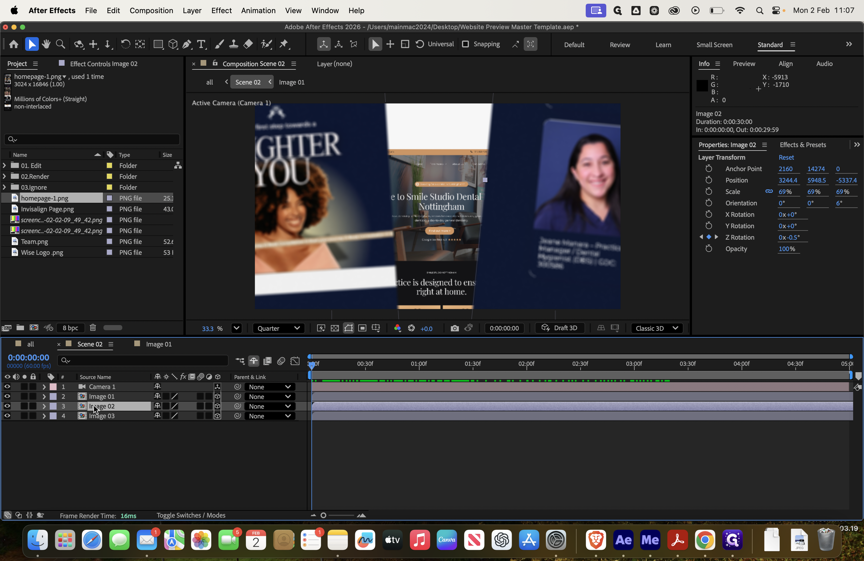 Step #92: Double-click on "Image 02"