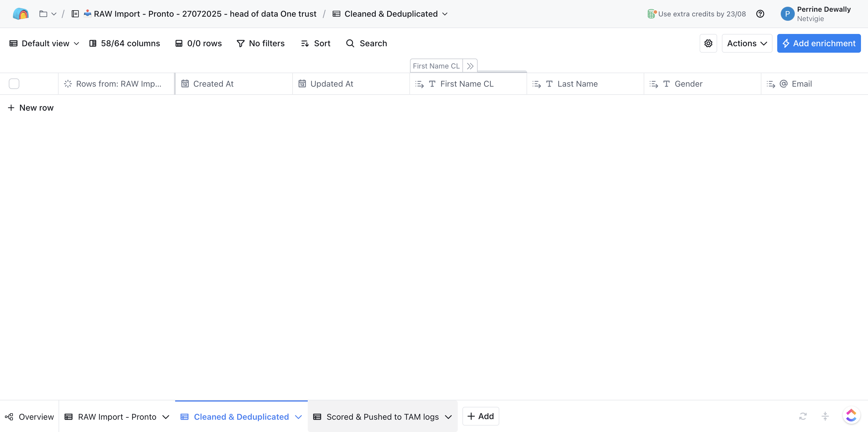 Step #19: Cliquez sur "Scored & Pushed to TAM logs ✓"