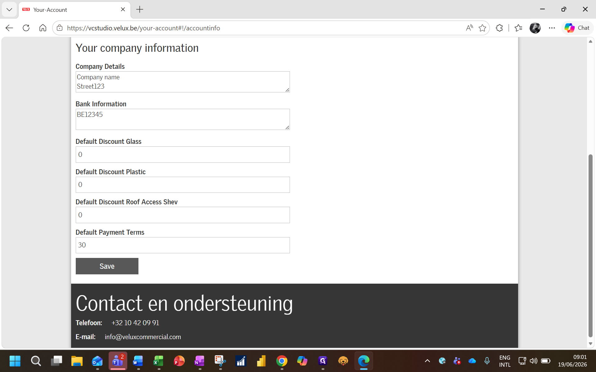 Step #5: Click Save to apply the changes to your profile.