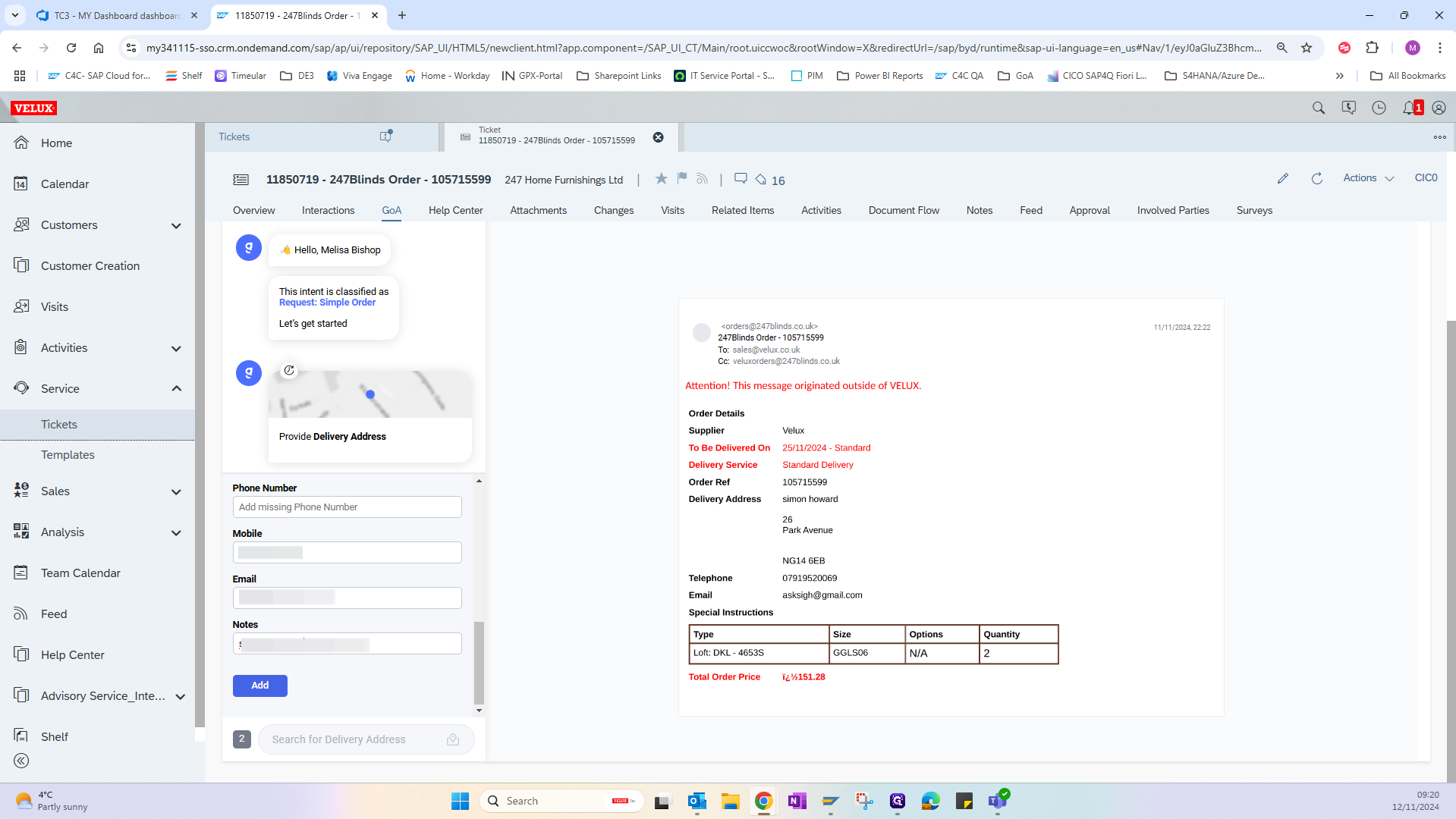 Step #8: Once all the information is in place, click on "Add"