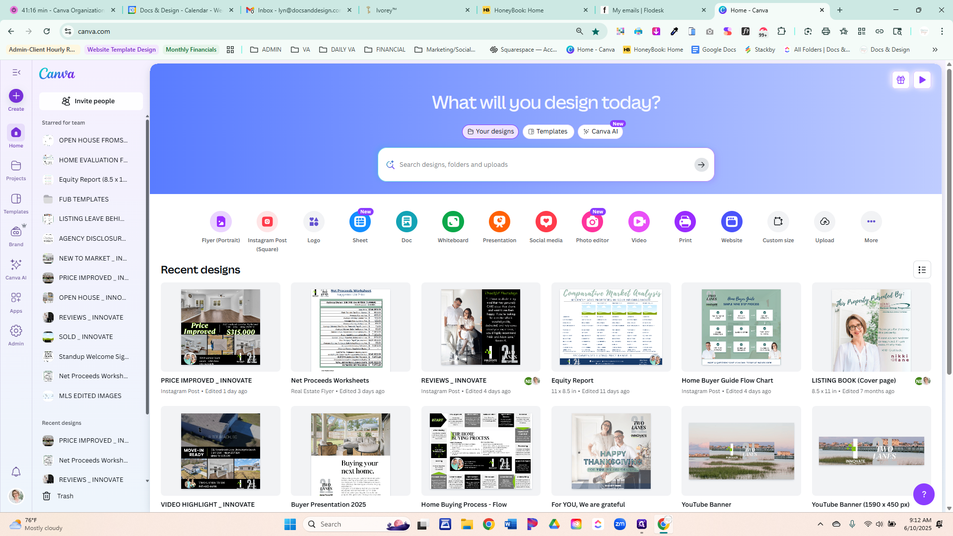 Step #1: Click on "+" to create new design 